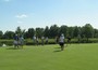 Crestwood Member, Becky Bruder, sinks putt on Hole #2 to stay in the race!